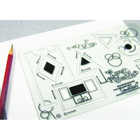 Schoolrite Basic Shapes Templates SR451
